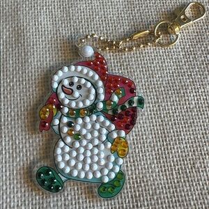 Snowman Ornament/ Key Holder
